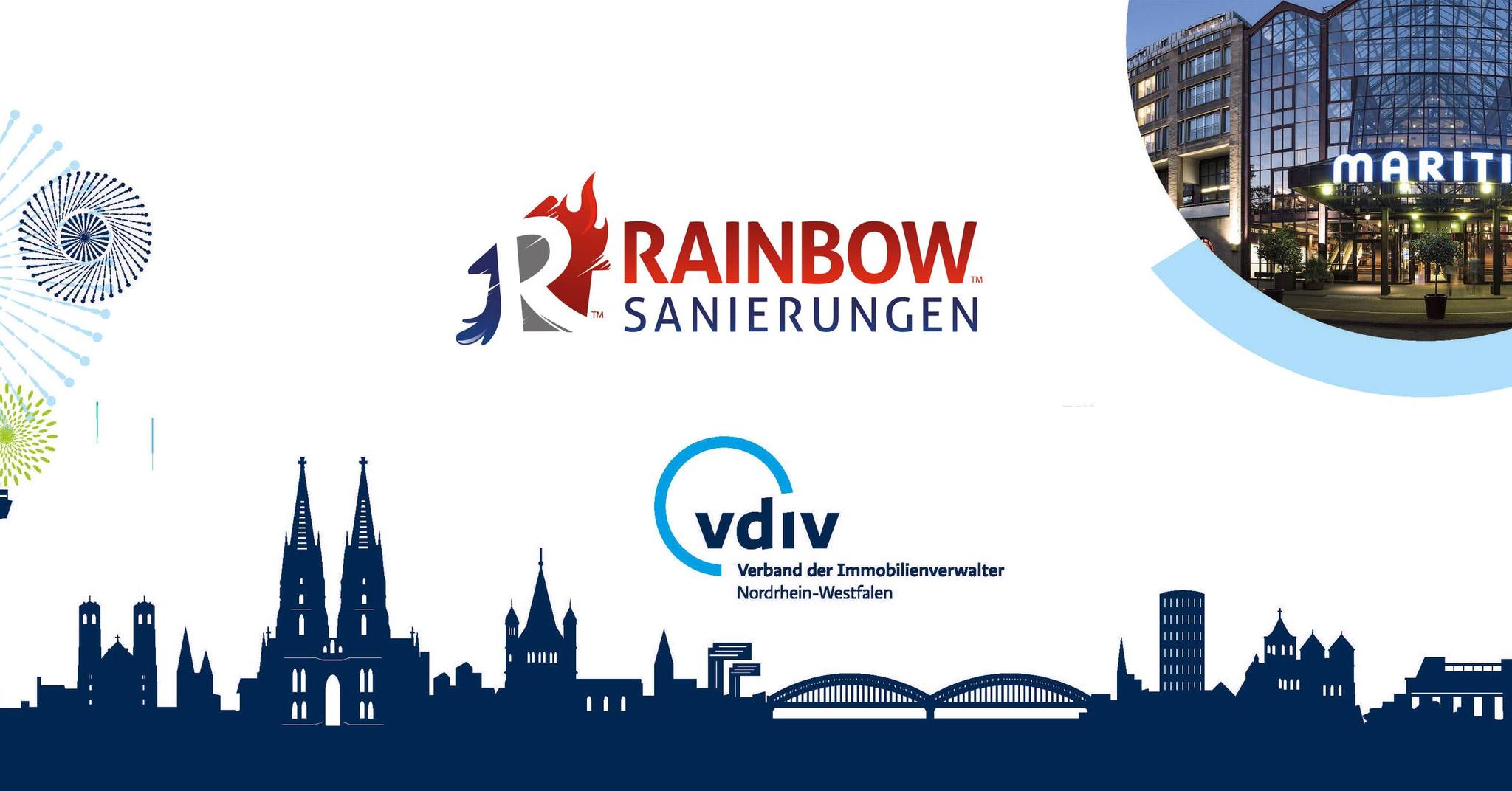 Rainbow Sanierungen auf dem 25. Kölner Verwalterforum des VDIV NRW